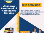 Jansewa Panchmukhi Ambulance Service in Varanasi - Urgent Patient Transfer Service