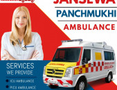 Pick Reasonable Cost Ambulance Service in Bokaro by Jansewa Panchmukhi