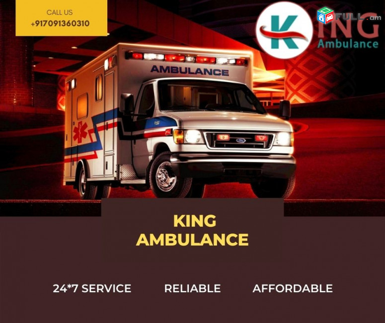Book Ambulance in Patna by King Ambulance at the Lowest Rate