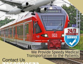 Falcon Train Ambulance in Patna Delivers Non-Complicated Transportation to the Patients