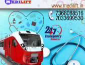 Medilift Train Ambulance in Guwahati Provides a Safe Long-Distance Medical Relocation