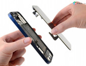 Հեռախոսների վերանորոգում բնիկի, մարտկոցի, էկրանի, դիմապակու և այլ մասերի փոխարինում samsung xiaomi iphone