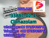  Chinese suppliers   33887-02-4 Clonazolam  8-Nitrodeschlorotriazolam, Clonitrazolam whatsapp:+86 17167415712 Telegram：+86 17167415712