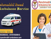 Panchmukhi Road Ambulance Services in Dilsad Garden, Delhi with Reliable Service