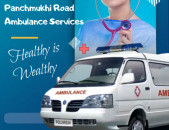 Panchmukhi Road Ambulance Services in Model Town, Delhi with Reliable Services
