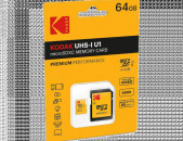 KODAK UHS-I  U1 microSDXC 64GB memory card + adapter SD card