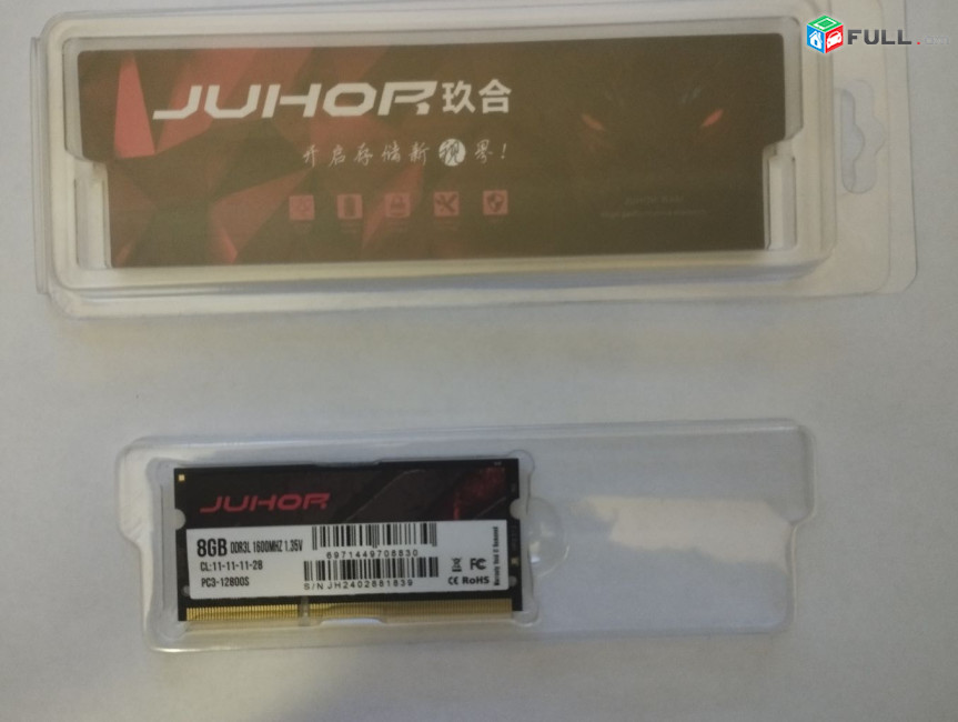 DDR3L 8GB Notebuk 1600MHz JUNHOR