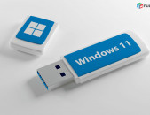 Bootable USB flash drive Windows 11, 10 Pro, Home, Education, Enterprice, Russian, English x64, x86 + key