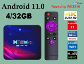Smart TV box H96 max 4/32gb android 11