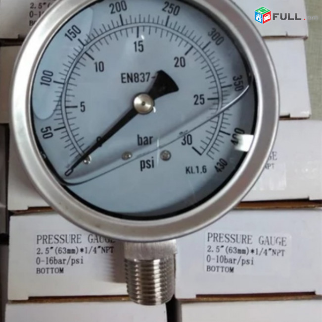 Մանոմետր գլիցիրին 10 բար /ճնշում չափող սարք / ջեռուցում / отопление / сантехника / սանտեխնիկա / manometer / манометр