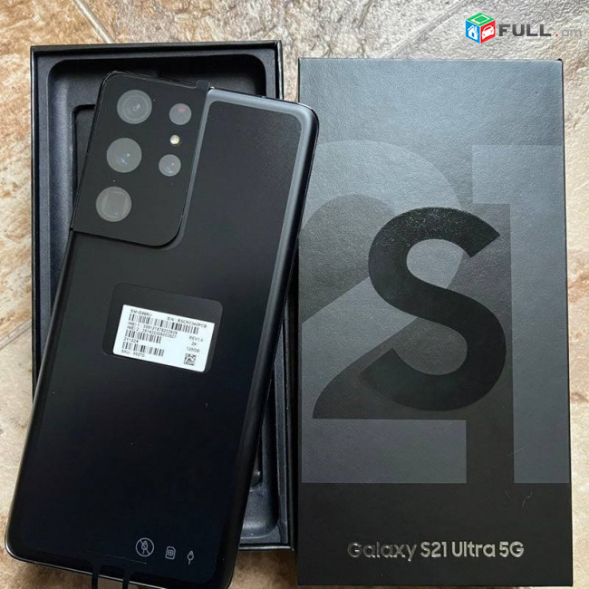 New Samsung Galaxy S21 ultra 5G SMG998U - 128GB - Phantom Silver (Unlocked)
