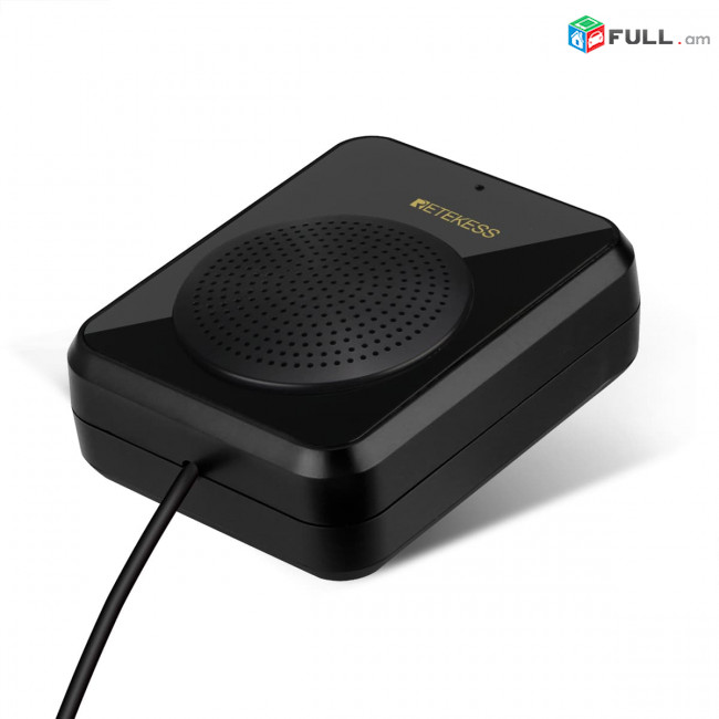Waterproof Intercom Speaker System Black