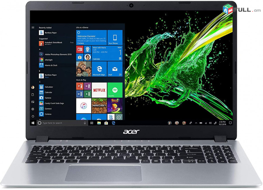 Հզոր Acer Aspire 5 A515 15.6" FHD (1920x1080) Ryzen3 3200U RAM DDR4 4GB SSD m.2 NVMe 128GB notebook ноутбук