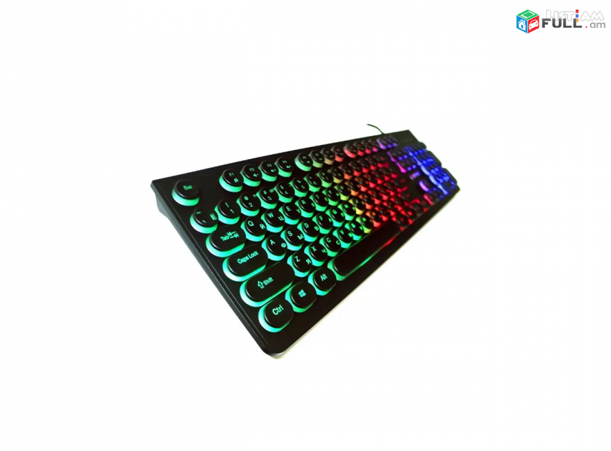 Խաղային RGB ստեղնաշար Gembird KB240L игровая клавиатура gaming keyboard