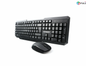 Անլար ստեղնաշար + մկնիկ Гарнизон GKS-115 беспроводная клавиатура + мышка wireless keyboard + mouse
