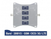 2G 3G 4G ретранслятор сигнала LTE 800/900 МГц четырехдиапазонный усилитель сотовой связи ուժեղացուցիչ