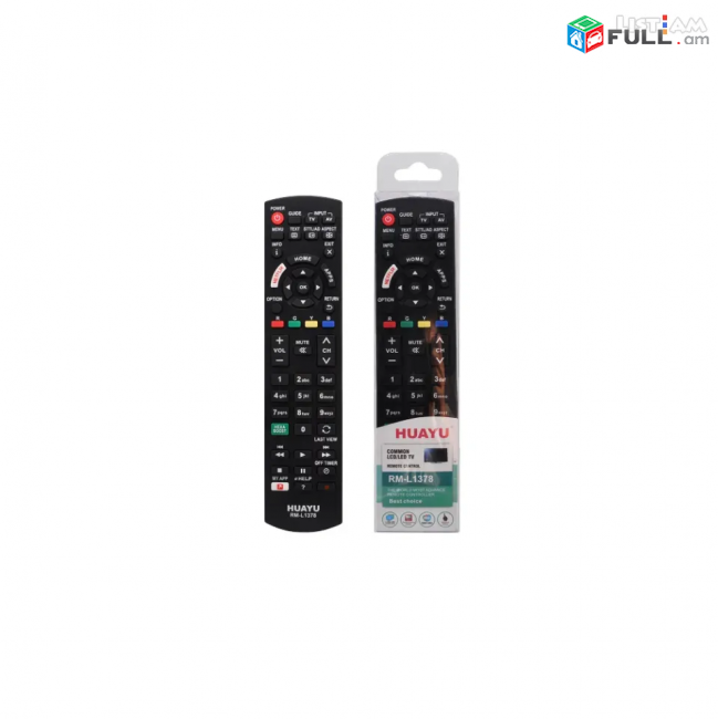 Հեռակառավարման վահանակ RM-L 1378 Remote Control универсальный пульт TV