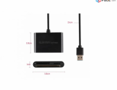 Card Reader 3in1 S USB 3.1 քարտ CF / SD / TF Micro SD / Micro Card ադապտեր
