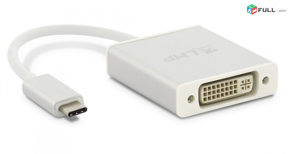 Type-C (USB-C 3.1) to DVI-I Adapter Compatible with Thunderbolt 3 - converter փոխակերպիչ конвертер dvi2tyec