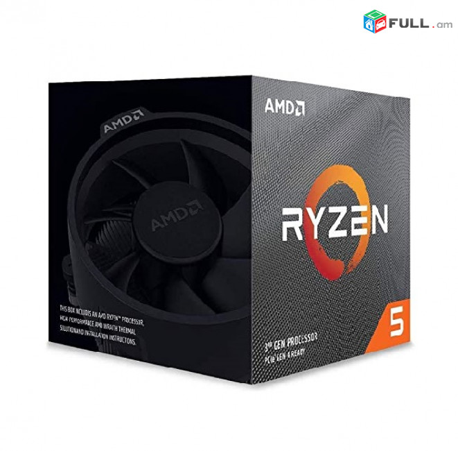 Պրոցեսոր AMD RYZEN 5 3600X 4.4 Ghz AM 4 32 MB Cache 7 NM CPU процессор