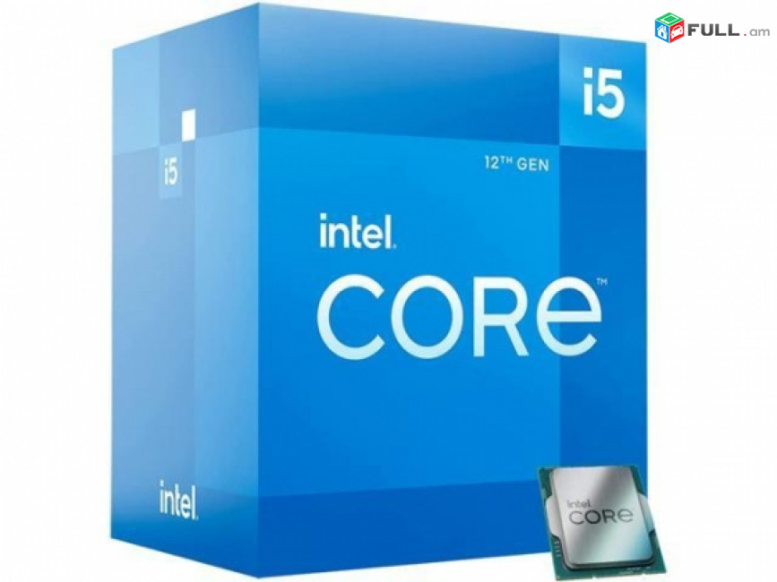 Պրոցեսոր Intel Core i5 12400 4.4 Ghz LGA 1200 Intel UHD Graphics 770 18 MB Cache 14 NM CPU процессор