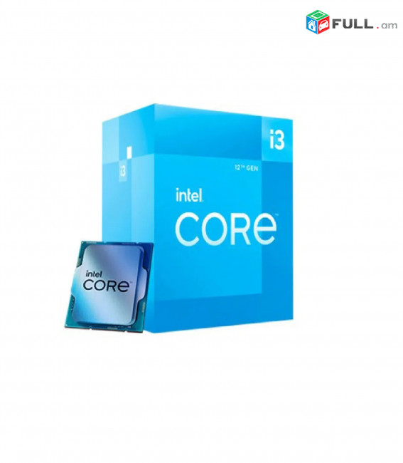 Պրոցեսոր Intel Core i3 12100 4.3 Ghz LGA 1200 Intel UHD Graphics 770 5 MB Cache 14 NM CPU процессор