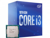CORE I 3 10100 4,3 Ghz LGA 1200 Intel UHD Graphics 630 6 MB Cache 14 NM Պրոցեսոր CPU