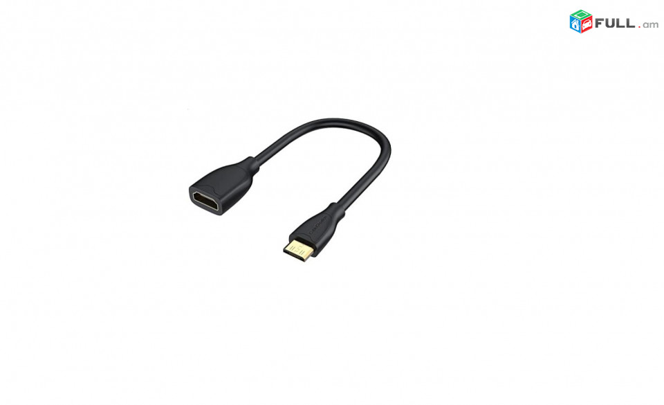 Mini HDMI to HDMI Female Adapter 15СМ Адаптер Ադապտեր HK