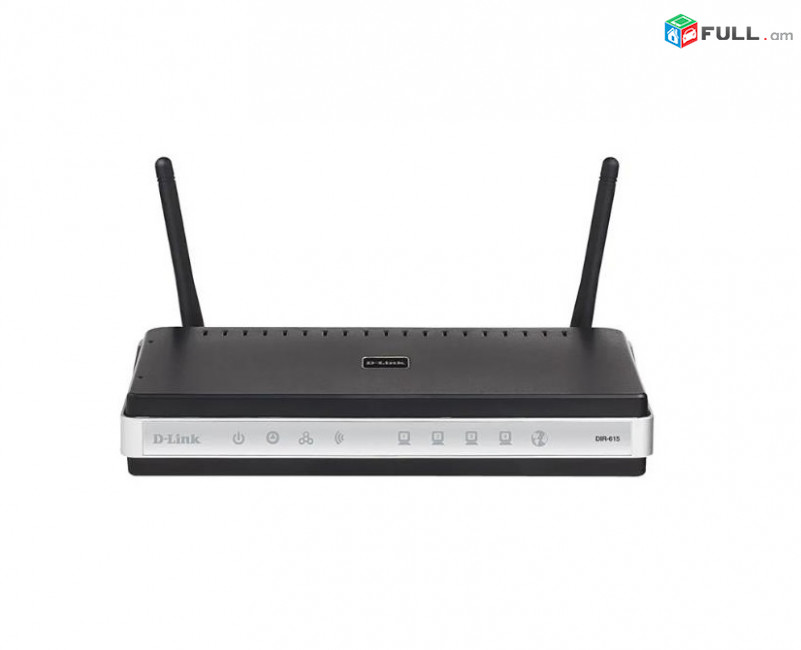 Wi-Fi роутер D-link DIR-615 WiFi 2.4 ГГц (300 Мбит/с) Router ռոութեռ HK