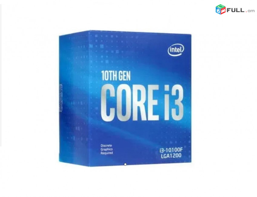 Պրոցեսոր Intel Core i3 10100F 4.3Ghz LGA 1200 6 MB Cache 14nm CPU процессор HK