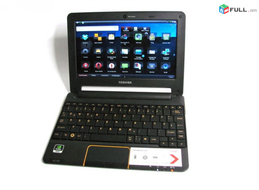 Toshiba AC100-118  Notebook 8GB 512GB DDR2-800 10.1" Նոութբուք Ноутбук laptop