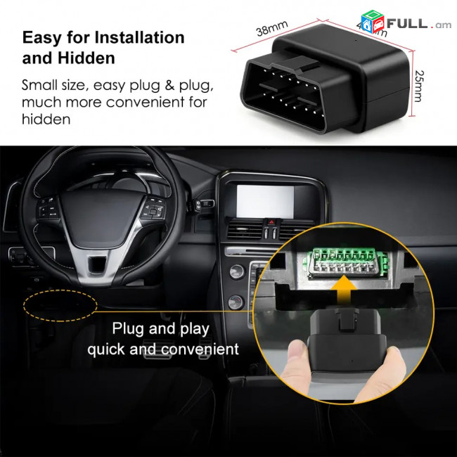 Мини GPS-Трекер OBD + SIM card автомобильный трекер Fee Google Maps MiCODUS MV33 Voice Monitor Realtime Car OB
