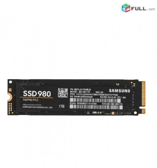 M2 SSD 1TB Samsung 980 NVMe speed 3500M/s / - 3000Mb/s