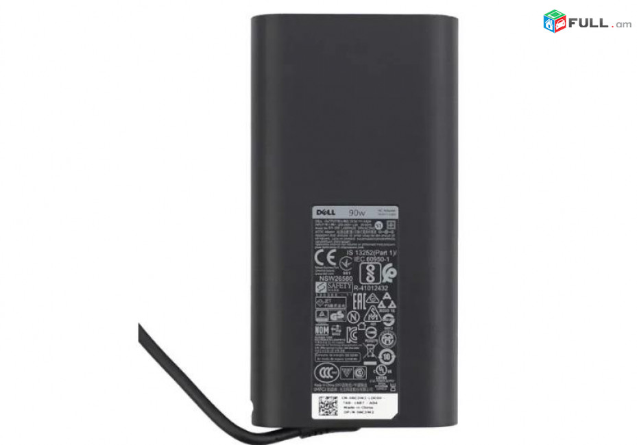 Dell Inspiron նոութբուքի adapter 90W 15R 15Z блок питания Հոսանքի սնուցման բլոկ Charger նոութբուքի Power