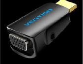 HDMI to VGA Converter with 3.5mm. Audio Video վիդեո փոխարկիչ HDMI դեպի VGA 3,5mm աուդիո մուտքով