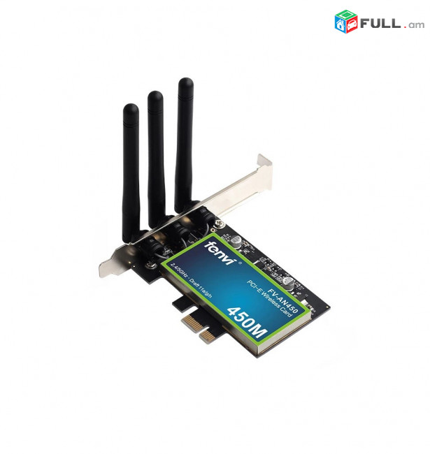 Dual Band 450Mbps PCI Express WiFi Adapter PCI-E Intel Network Card 80 քարտ адаптер Сетевая карта