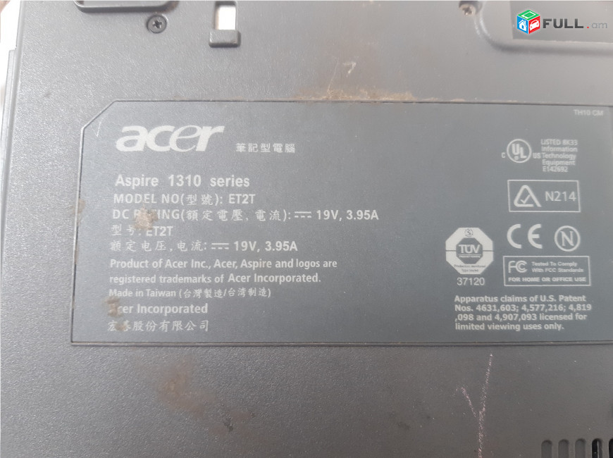 Acer Aspire 1310 պահեստամասեր ամեն ինչ разборка на запчасти