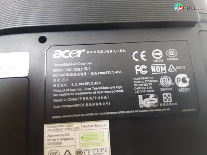 Acer TravelMate 4000 պահեստամասեր ամեն ինչ разборка на запчасти