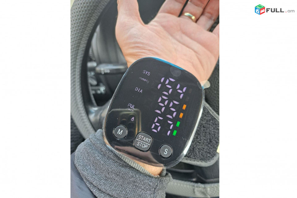 Ճմշման ապարատ տոնոմետր tonometr Перезаряжаемый наручный тонометр Upper Arm Blood Pressure Monitor
