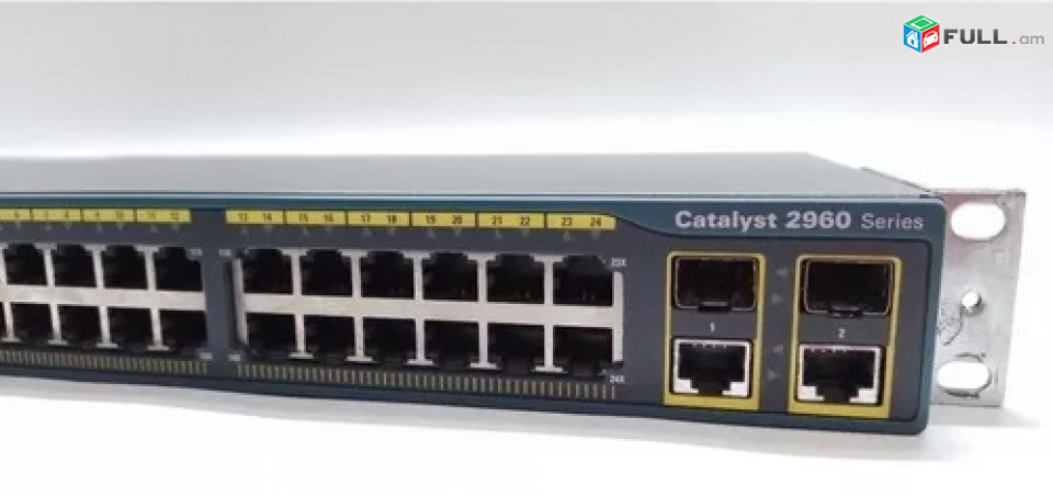 Cisco Catalyst 24Port WS-C2960G-24TC-L Gigabit Ethernet Network Switch Коммутатор գիգաբիթ սվիչ SFP