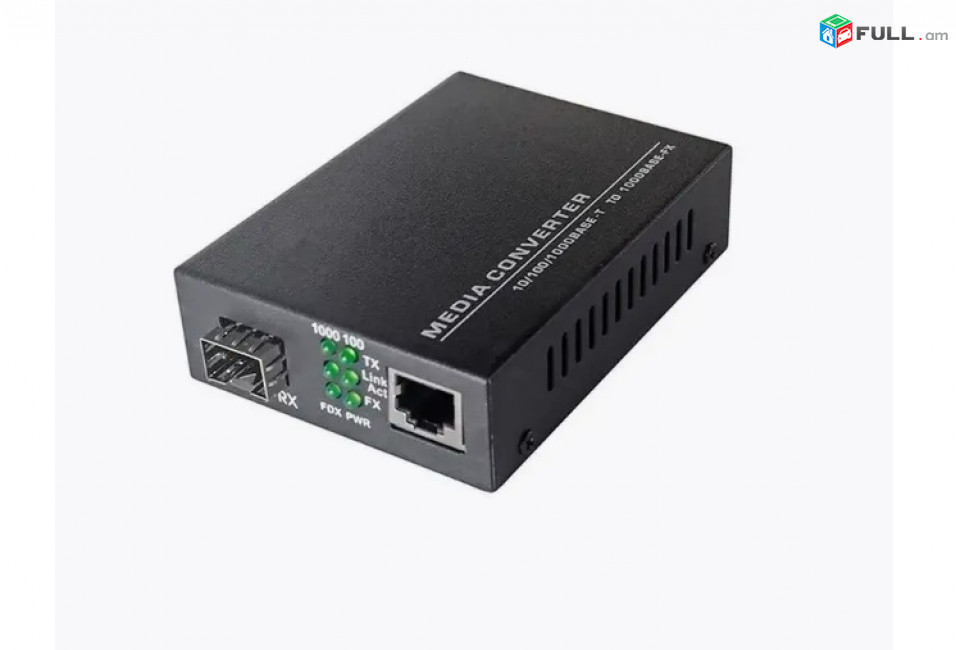 Mediaconverter DPTEK 10/100/1000 с SFP-PORT Оптический Медиаконвертер media converter գիգաբիթ կոնվերտր