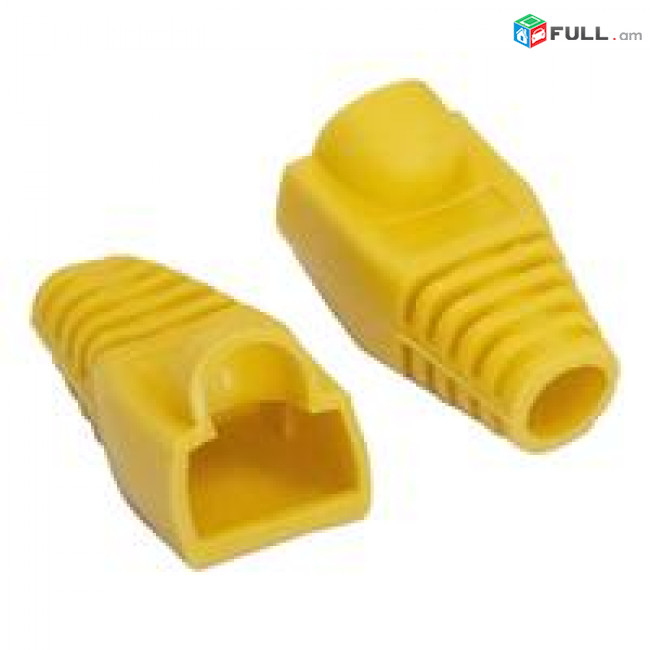 տարբեր տիպի RJ45 UTP FTP Connecter CAT5 CAT6 - պաշտպանիչ գլխիկներ ռետինե և պլաստմասս