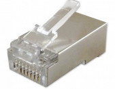 տարբեր տիպի RJ45 UTP FTP Connecter CAT5 CAT6 - պաշտպանիչ գլխիկներ ռետինե և պլաստմասս