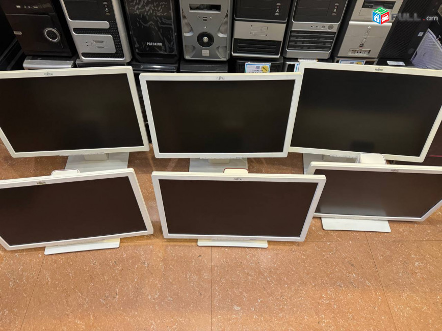 6 հատ 22" Fujitsu B22W-7 LED 1680x1050 76Ghz Монитор էկրան մոնիտոր monitor display