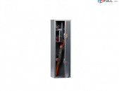 Զենքի սեյֆ դարակներով, Оружейный сейф с полками, Gun safe with shelves