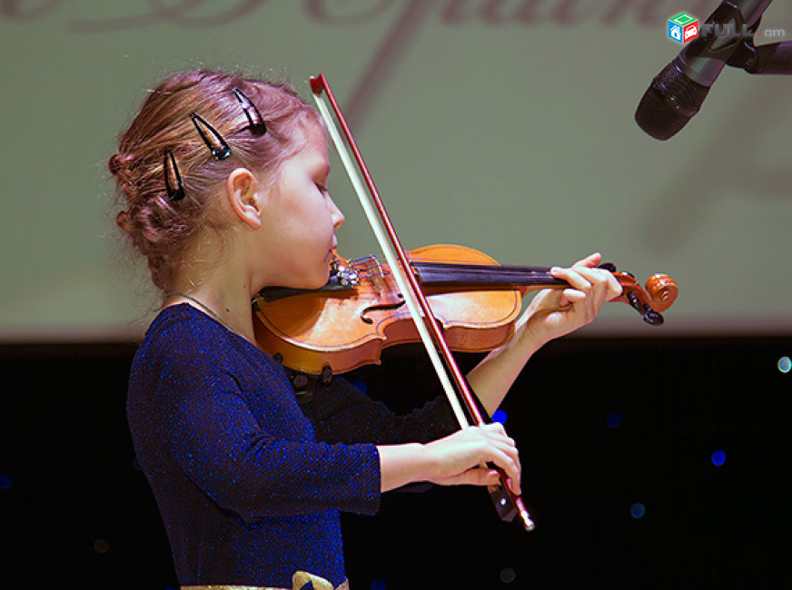 Индивидуальные уроки игры на скрипке Музыкальная школа SOUND LAB и онлайн-уроки Ջութակի անհատական դասեր նաև օնլայն