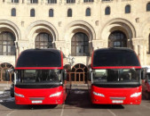 Tramadrum enq patverov Mersedes Sprinter ev Neoplan turistakan bus avtobusner 18-52nstatex.