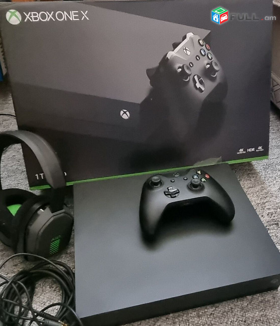 Xbox one X 1Tb SSD (Patriot) + 2 Gamepads + 300 Games via Game Pass Ultimate