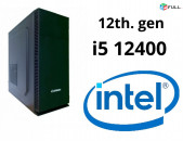 12-րդ սերնդի Նոր Համակարգիչ Core i5 12400 / H610 / Ram 16Gb / SSD 256Gb