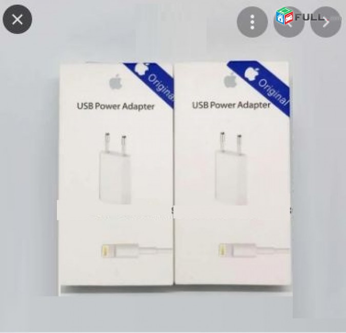 original usb koch  iphone x լիցքաորման կոճ գլխիկ